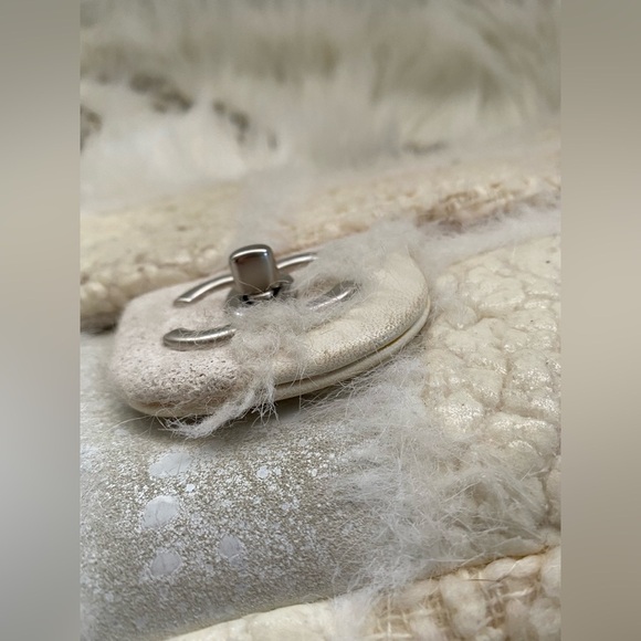 Chanel Patchwork Tweed Timeless Classic Rare with Chain Shoulder bag Authentic - Picture 11 of 17